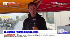 "On est déçus": à Quillebeuf-sur-Seine, la pluie perturbe la fin de l'Armada
