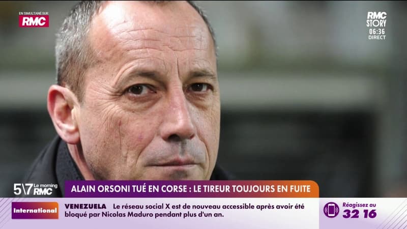 Alain Orsoni tué en Corse : le tireur toujours en fuite