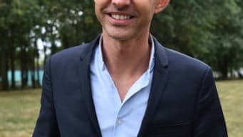L'adjoint à la maire de Paris, Ian Brossat, tête de liste communiste aux élections européennes, le 26 août 2018 à Angers L'adjoint à la maire de Paris, Ian Brossat, tête de liste communiste aux élections européennes, le 26 août 2018 à Angers