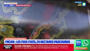 Incendie à Fréjus: une partie de l'A8 bloquée pour ce nouveau week-end de départs en vacances
