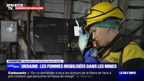 Guerre en Ukraine: des femmes mobilisées dans les mines