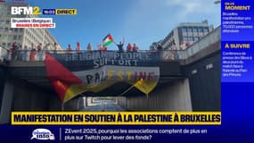 Bruxelles: forte mobilisation pour la manifestation de soutien à la Palestine