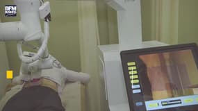 Un robot-masseur à Singapour 