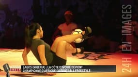 Talons hauts, dribbles et haute voltige: ce qu'on a vu au Championnat d'Afrique de foot freestyle