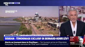 "La guerre au Soudan est une guerre oubliée": Bernard-Henri Lévy raconte dans les colonnes de Paris Match ce qu'il a vu sur place