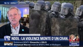 ZAD de NDDL: José Bové demande au gouvernement "d’arrêter les expulsions"