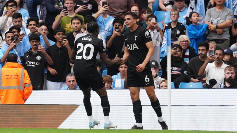 Manchester City-Tottenham, le 23 août 2025