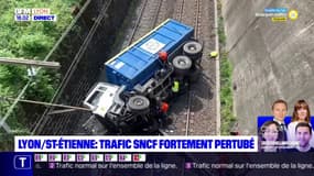 Lyon/St-Etienne : trafic SNCF fortement perturbé