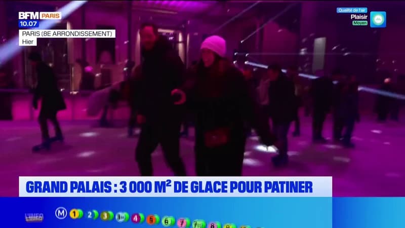 Grand Palais: la grande patinoire indoor est de retour à Paris après cinq ans d'absence