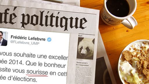 Frédéric Lefebvre affirme que son compte Twitter a été usurpé.