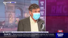 Éric Caumes, infectiologue; "En France, on est juste sur la ligne de crête, on peut basculer du bon ou du mauvais côté"