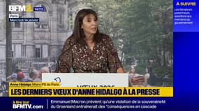 "Le vélo a gagné sur la voiture", se félicite Anne Hidalgo, lors de ses derniers voeux à la presse en tant que maire de Paris