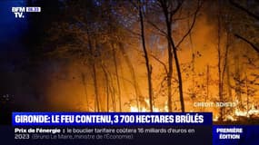 Gironde: le feu contenu, 3700 hectares brûlés et une nouvelle évacuation d'un millier d'habitants.