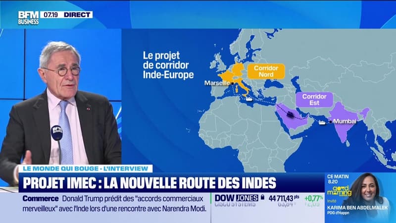 Le monde qui bouge - L'Interview : IMEC, une nouvelle route de l'Inde à l'Europe - 14/02