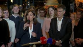 Anne Hidalgo investie par le PS: "Je porte les couleurs d’une gauche de gouvernement" 
