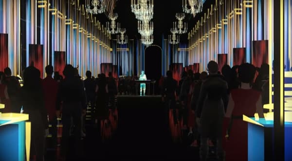 Un extrait du concert en réalité virtuelle, guidé par l'avatar de Jean-Michel Jarre