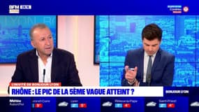  Philippe Vanhems, épidémiologiste: "on est toujours sur une phase ascendante du Covid dans le Rhône"