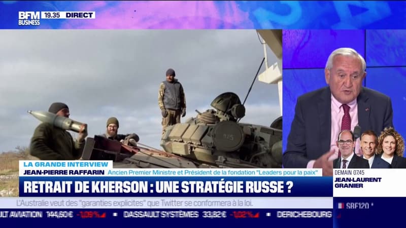 Le retrait de Kherson est-il une stratégie russe ?