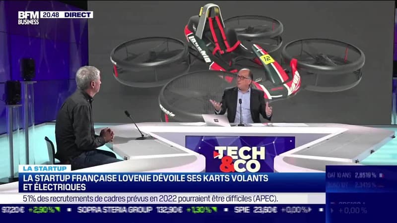 David Dricourt (Lovenie) : La startup française Lovenie dévoile ses karts volants et électriques - 07/11