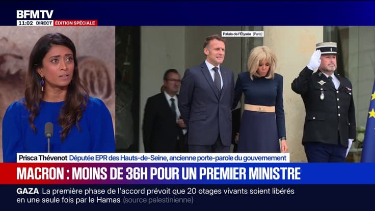 Crise politique: "Le problème n'est pas à Matignon, il est au Parlement", pour Prisca Thevenot (Ensemble)
