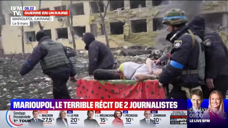 Guerre en Ukraine: le terrible récit des derniers journalistes de Marioupol