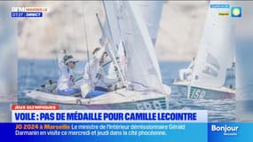 JO 2024: pas de médaille pour Camille Lecointre en voile