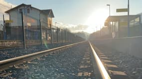 LA gare de La gare de Russ-Hersbach (Bas-Rhin).