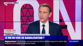 Laurent Jacobelli (porte-parole Rassemblement national): "Dans certains domaines, Les Républicains se plaisent à parler comme nous"