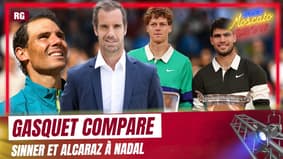 Roland-Garros : Gasquet compare le niveau d'Alcaraz et Sinner à celui de Nadal