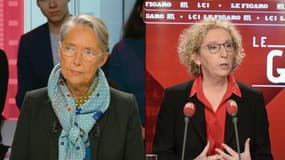 La ministre de la Transition Écologique Elisabeth Borne sur BFM Politique et la ministre du Travail Muriel Pénicaud dans l'émission Le Grand Jury,  le 12 janvier 2020 