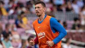 Clément Lenglet, à Barcelone le 26 septembre 2021