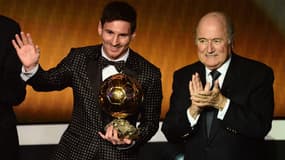 Lionel Messi, l'Argentin du FC Barcelone, a remporté son quatrième Ballon dor a seulement 25 ans