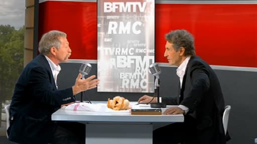 José Bovet, son poulet AOC et Jean-Jacques Bourdin ce jeudi 22 mai.