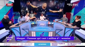 Mbappé : l’homme qui vaut 1 million d'€/semaine ! "Aucun travail ne vaut 1 million d’euros par semaine" s’insurge Fatima Benomar.