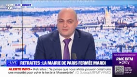 "L'heure est grave": le maire de Bonneuil-sur-Marne justifie sa décision de fermer sa mairie le 31 janvier contre la réforme des retraites