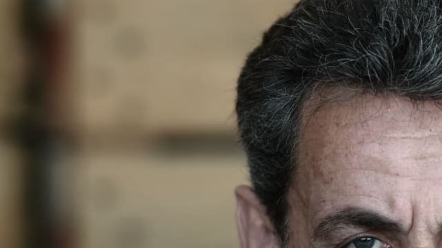 Nicolas Sarkozy lors d'un meeting à Kriegsheim, dans le Bas-Rhin, le 9 juillet 2016