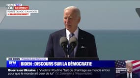80 ans du Débarquement: "Nous remercions tous ces rangers pour tout ce qu'ils ont fait", affirme Joe Biden