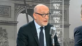 L'avocat pénaliste Alain Jakubowicz, conseil de Nordahl Lelandais, le 20 février 2018 sur BFMTV et RMC. 