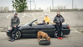 Les membres du groupe de rap parisien S-Crew dans le clip de leur morceau "Démarre", sorti en juillet 2016. 