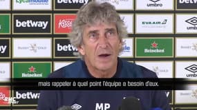 La petite pique de Pellegrini aux fans de West Ham partis d'un match avant la fin