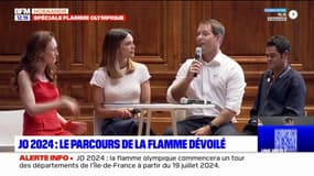 Flamme Olympique: Thomas Pesquet assure que "pleins de choses l'inspirent" dans ce parcours