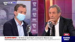 Rémi Salomon: "Le couvre-feu ne suffit pas, la marge de manœuvre est assez étroite. Il faut réduire les contacts 7j/7"