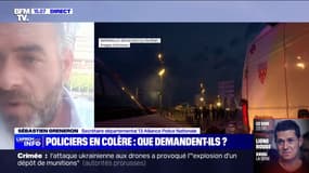"On tire sur la corde": Sébastien Greneron (Alliance Police Nationale), explique la colère des policiers 