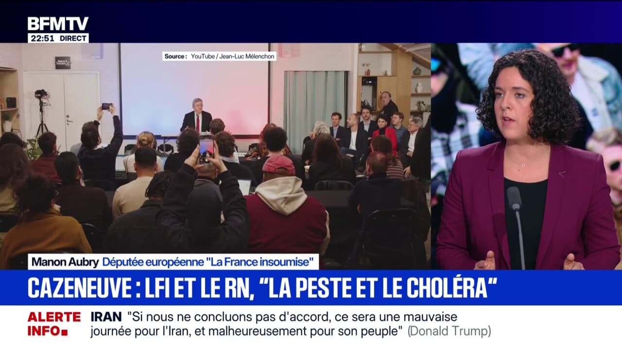 "Pendant qu'on diabolise les antifascistes, on est en train de banaliser les héritiers du fascisme et l'extrême droite", estime Manon Aubry (LFI) Kép