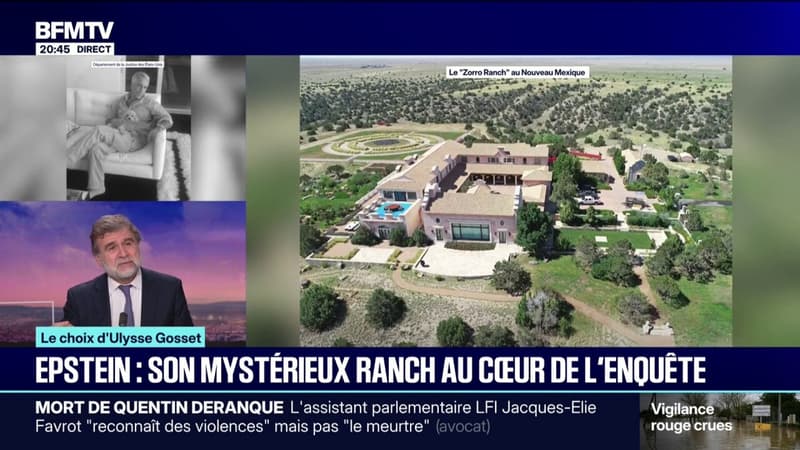 LE CHOIX D'ULYSSE - Affaire Epstein: ranch "Zorro", ex-PDG de Victoria Secret, orgies à Pairs... Où en l'enquête?
