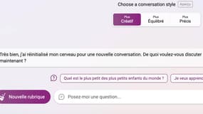 Bing propose désormais trois personnalités pour son IA