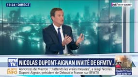 Incendie à Notre-Dame : un attentat ? "Je pose une question et on me cloue au mur" (Nicolas Dupont-Aignan)