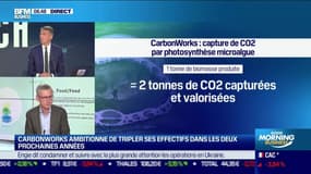 Guillaume Charpy (CarbonWorks) : CarbonWorks est une co-entreprise créée par Suez et Fermentalg - 02/03