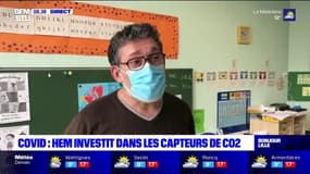 Covid-19: 80 capteurs de CO2 ont été installé dans les écoles de Hem