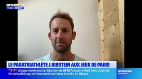 J'aime mes jeux du mercredi 17 juillet - Le paratriathlète J.Ribstein aux Jeux de Paris